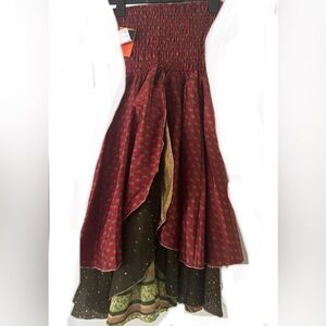 Junglee Billee Convertible Midi Dress NWT